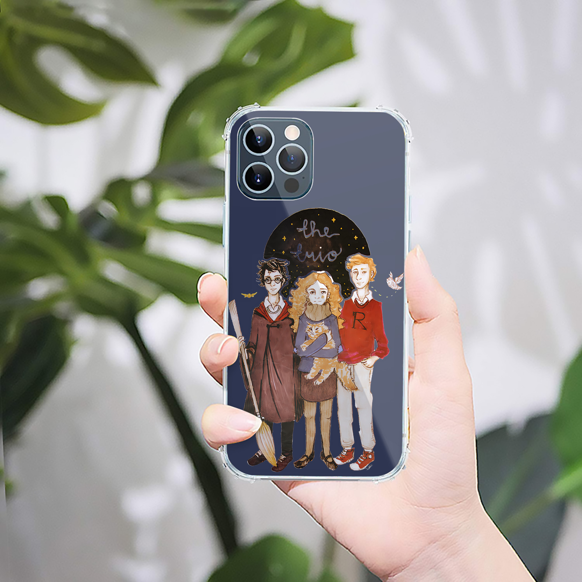 （画像用） Harry Potter ハリー・ポッターシリーズ 【iPhone 12シリーズ対応】透明スマホケース（クリアソフトケース）